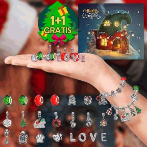 2x Vianočný adventný kalendár so súpravou náramkov | ADVENTBRACE
