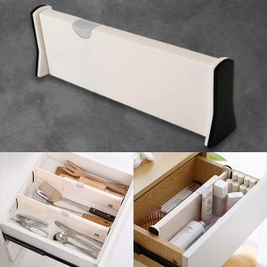 Nastaviteľný oddeľovač do zásuviek alebo políc | DIVISERINO