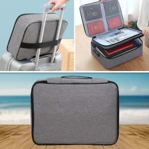 Vodotesná taška na dokumenty a cennosti chránená heslom | DOCTURO