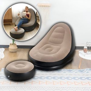 Nafukovacie lehátko s podnožkou | CHILLSEAT