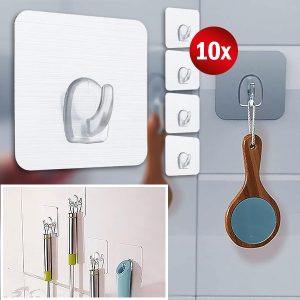 Priehľadné nástenné háčiky | STICKYHOOKS