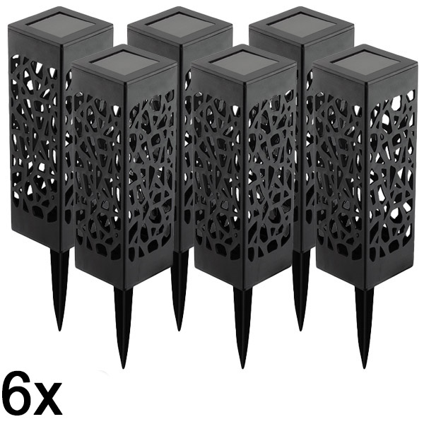 3x Dekoratívna solárna lampa (2 kusy) | GARDENIAS